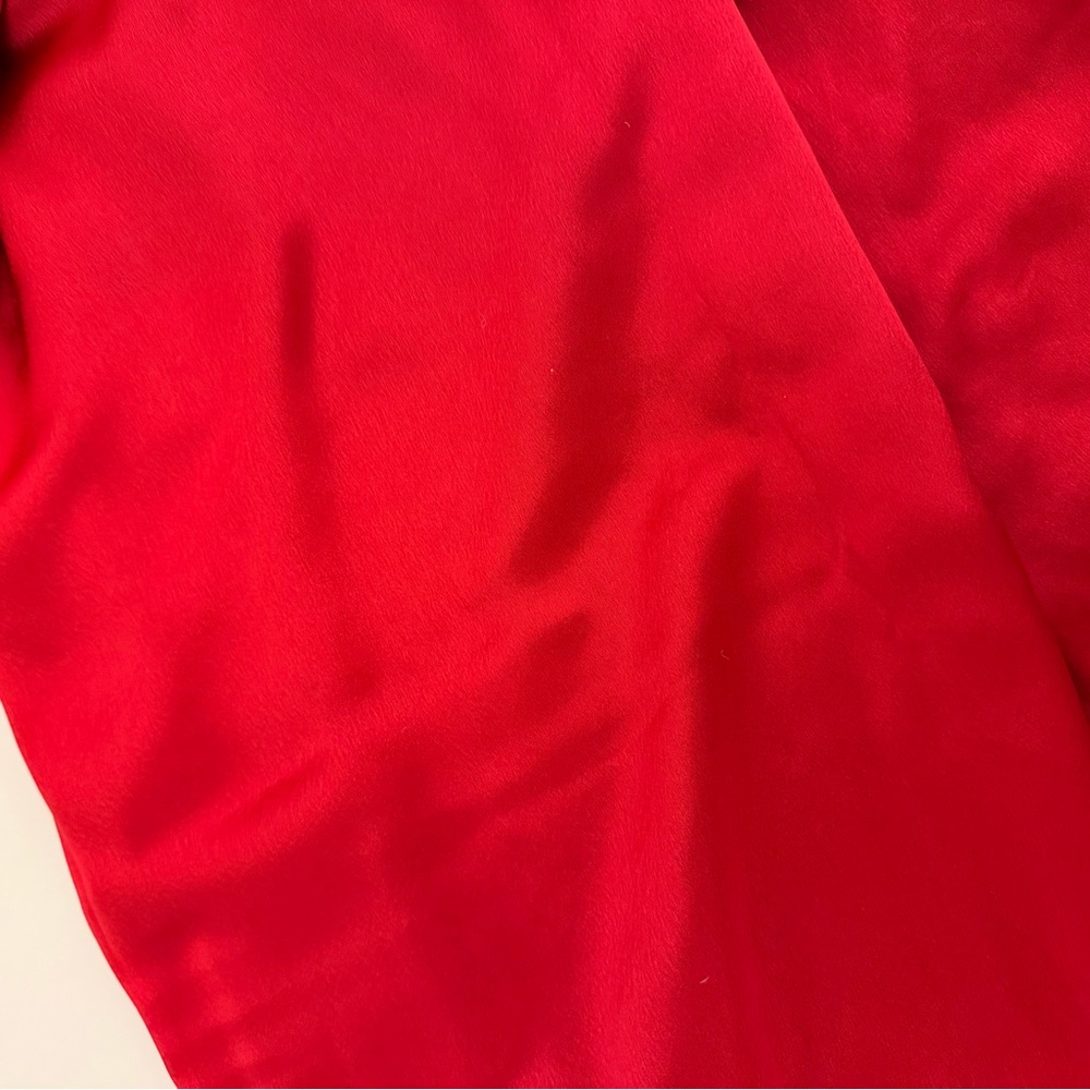 Y2K Express Wool/Satin Shawl - Picture 7 of 10